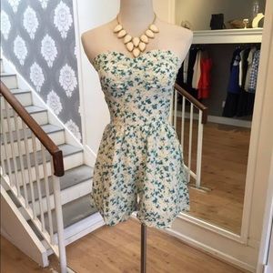 Rieley strapless romper